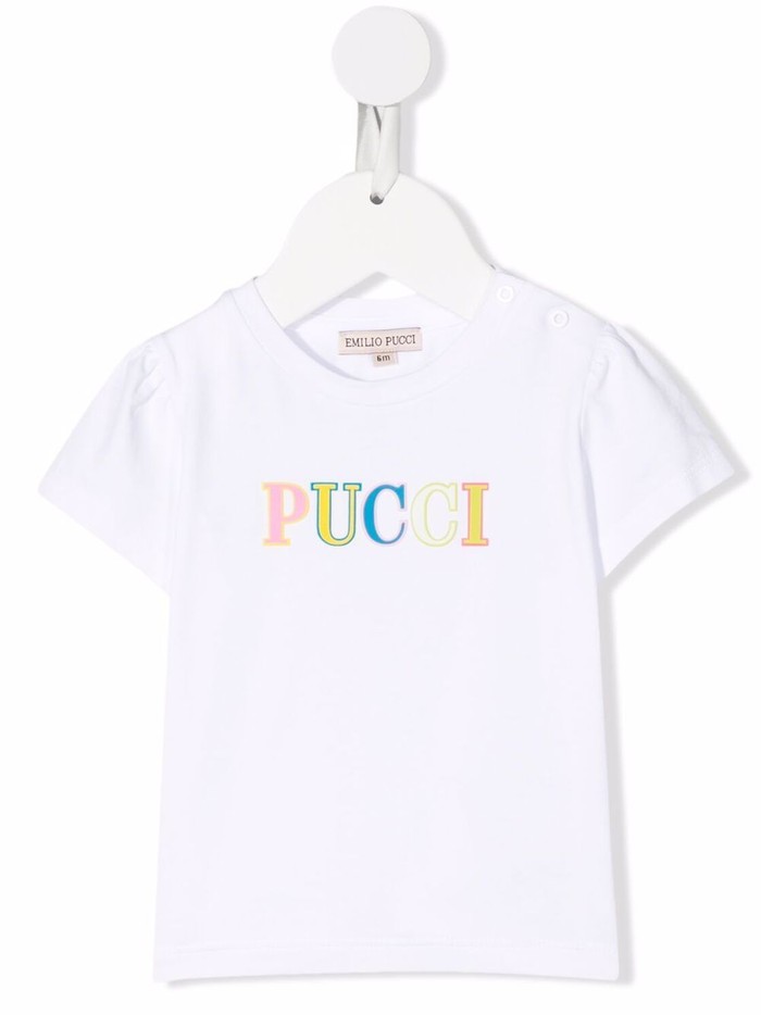 Emilio Pucci logo-print T-shirt - 캐치패션