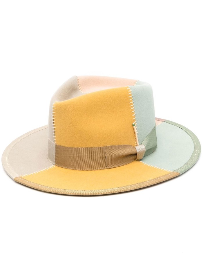 닉 푸케(Nick Fouquet) suede panelled hat - 캐치패션
