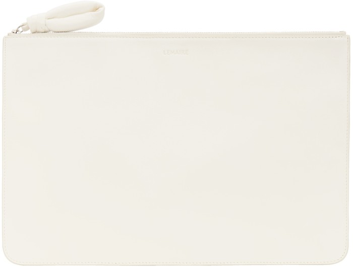 르메르(Lemaire) White A4 Pouch - 캐치패션