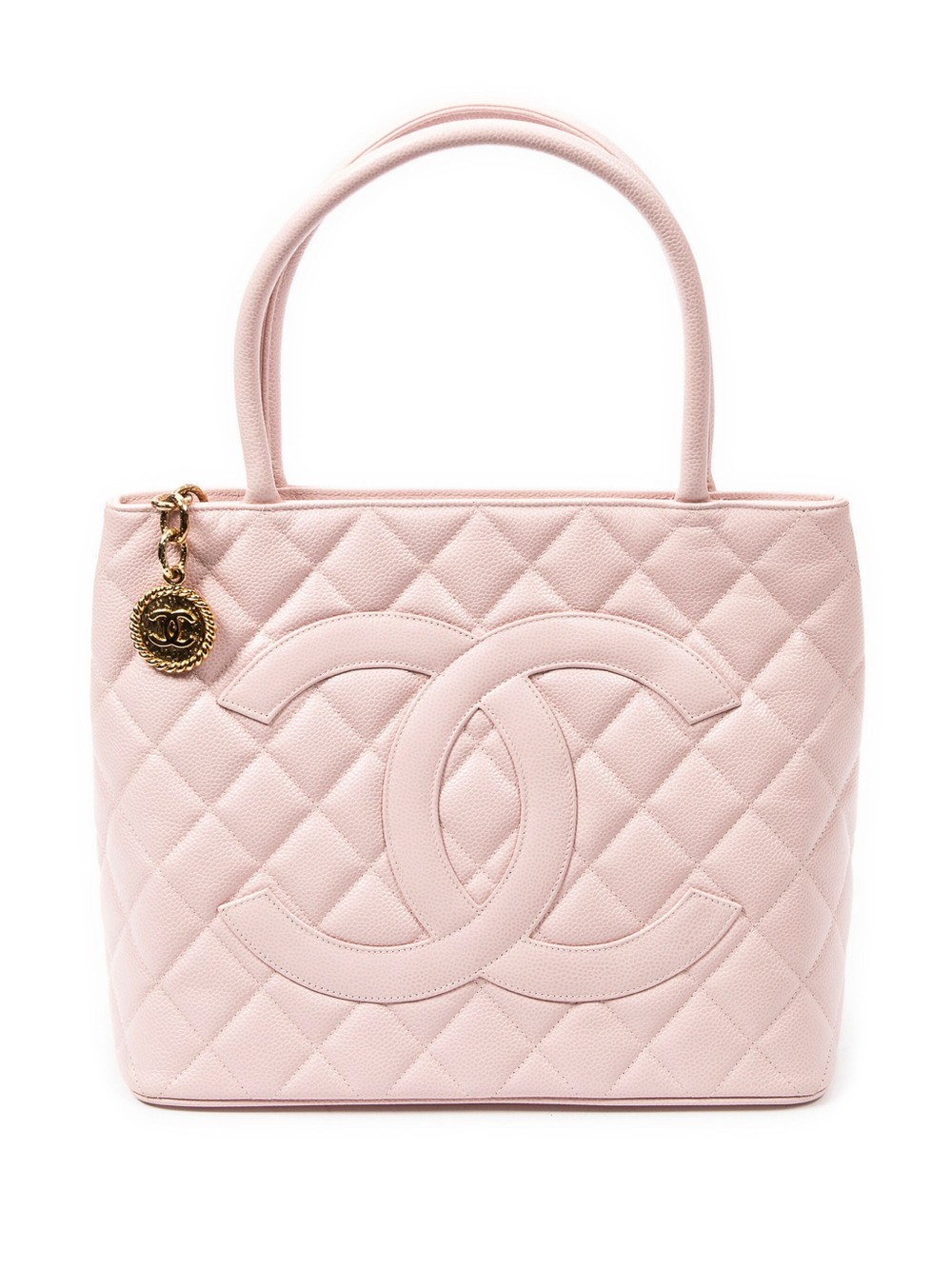 샤넬 프리-오운드(Chanel Pre-Owned) pre-owned 2002-2003 Medallion tote bag - 캐치패션