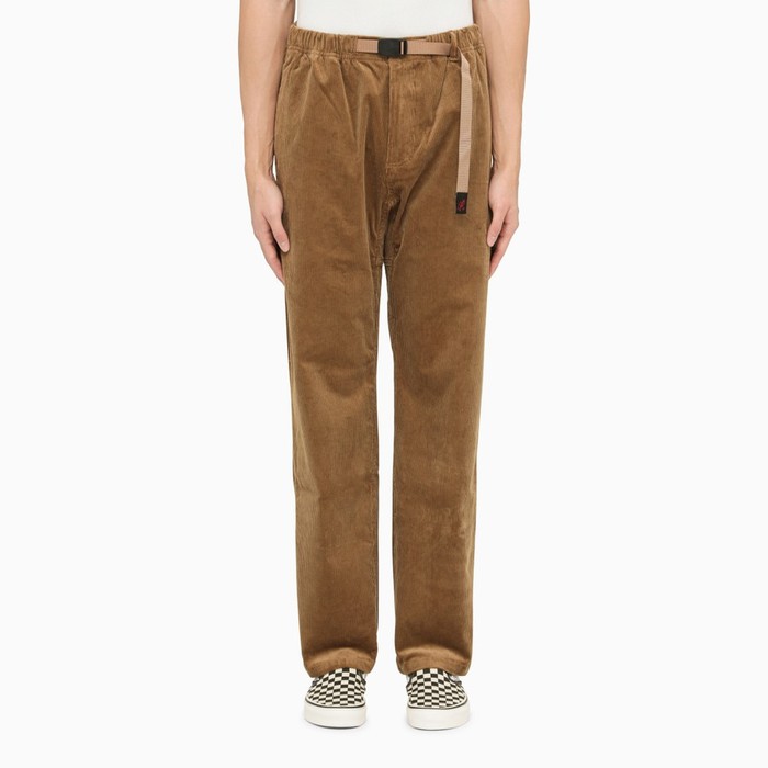 그라미치(Gramicci) Beige cotton baggy trousers - 캐치패션